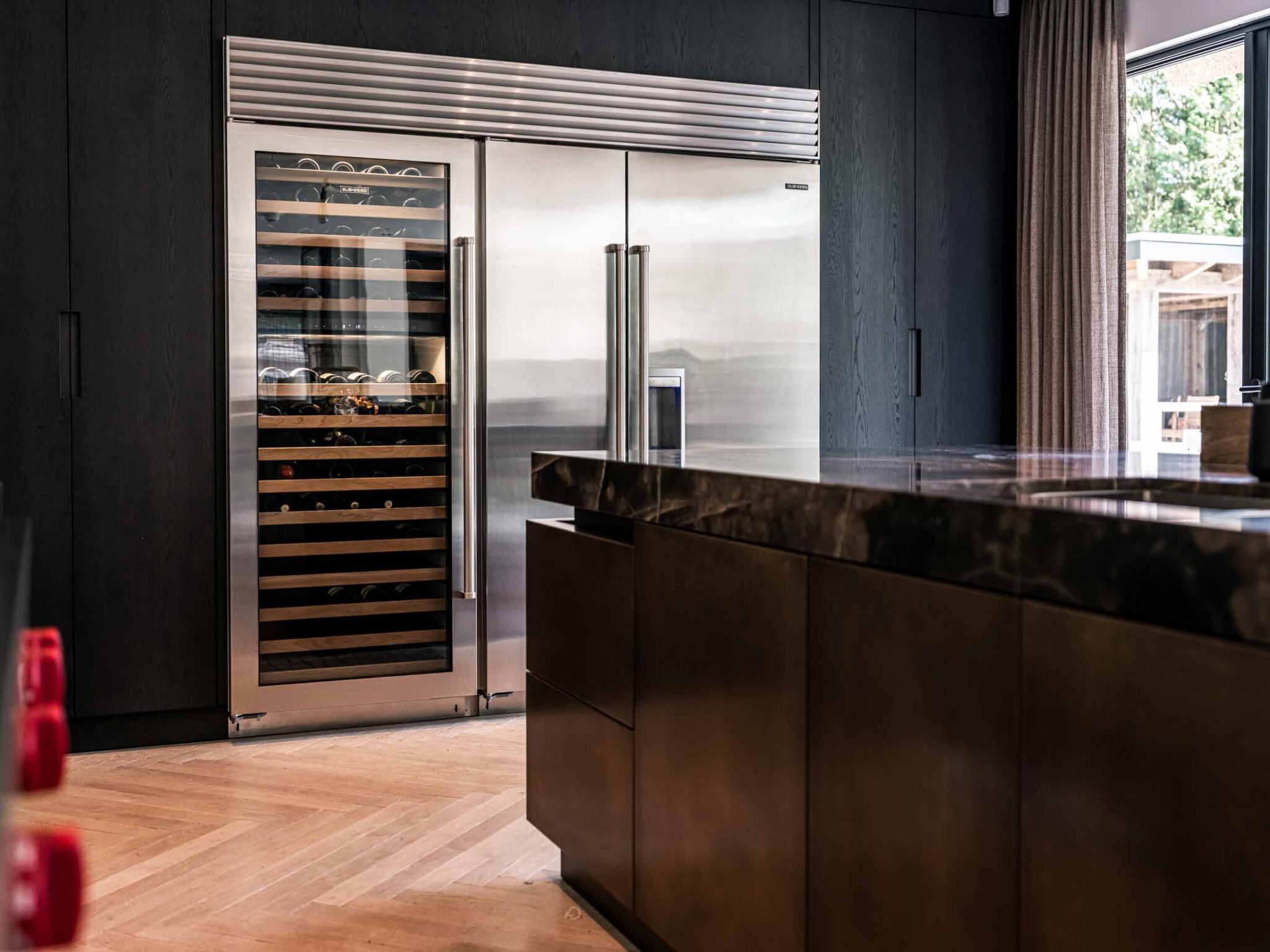 SubZero Designer Wine Storage