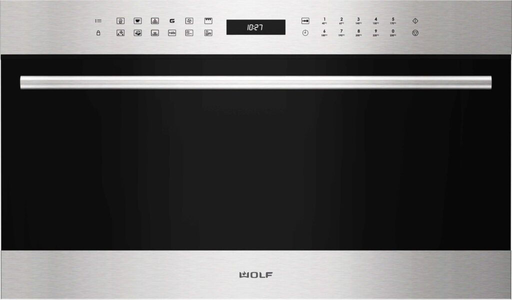 Wolf combi microwaves Versatile and timesaving