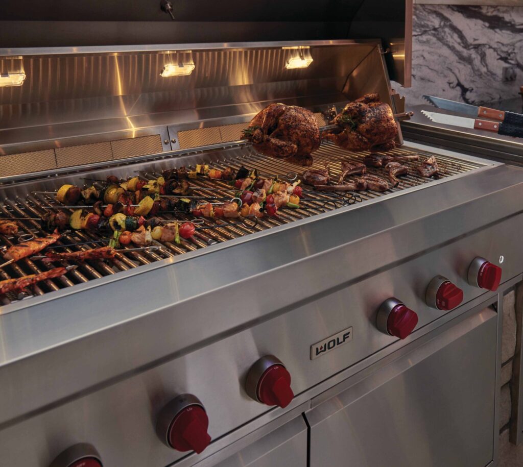 Exclusive kitchen appliances Wolf