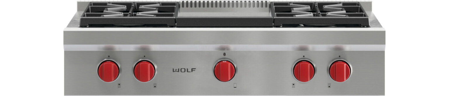 Wolf Rt366 Wolf Rangetop | 91 cm | Model ICBSRT364G