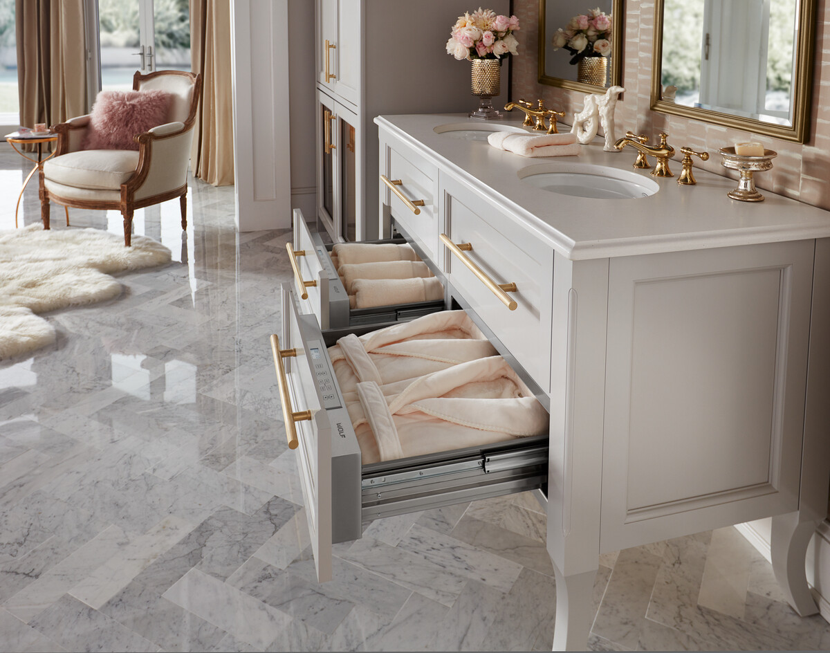 Wolf warming drawer The pleasant sensation of heat