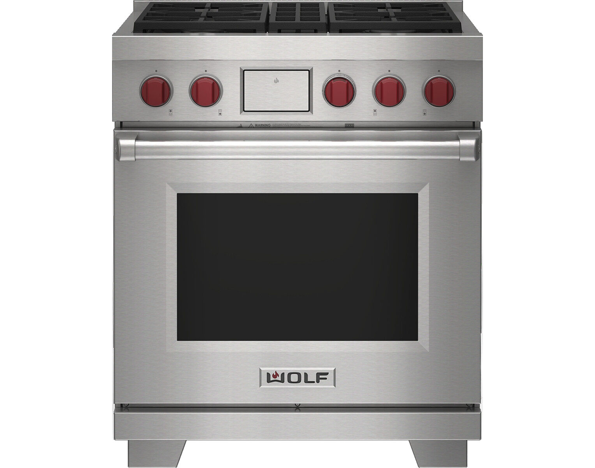 Wolf dual fuel ranges Cook in style